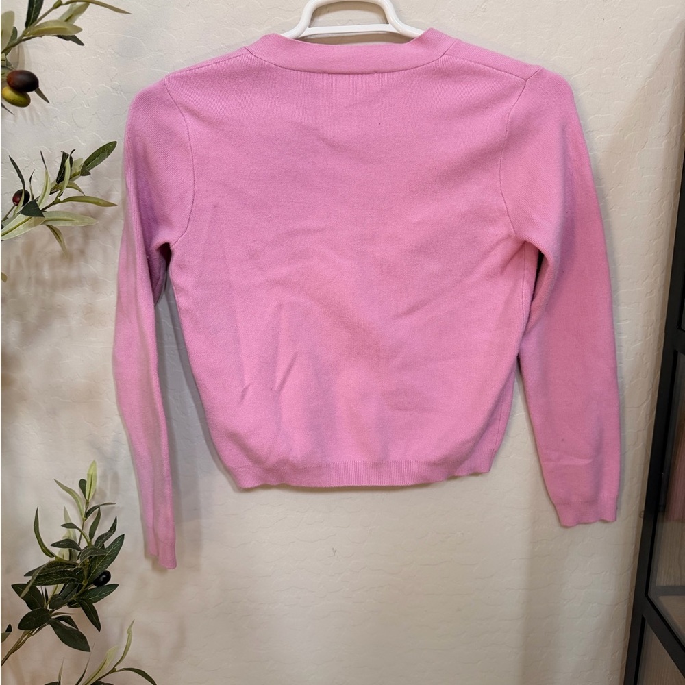 Philosophy Light Pink Cardigan with Pearl Buttons - Picture 4 of 4